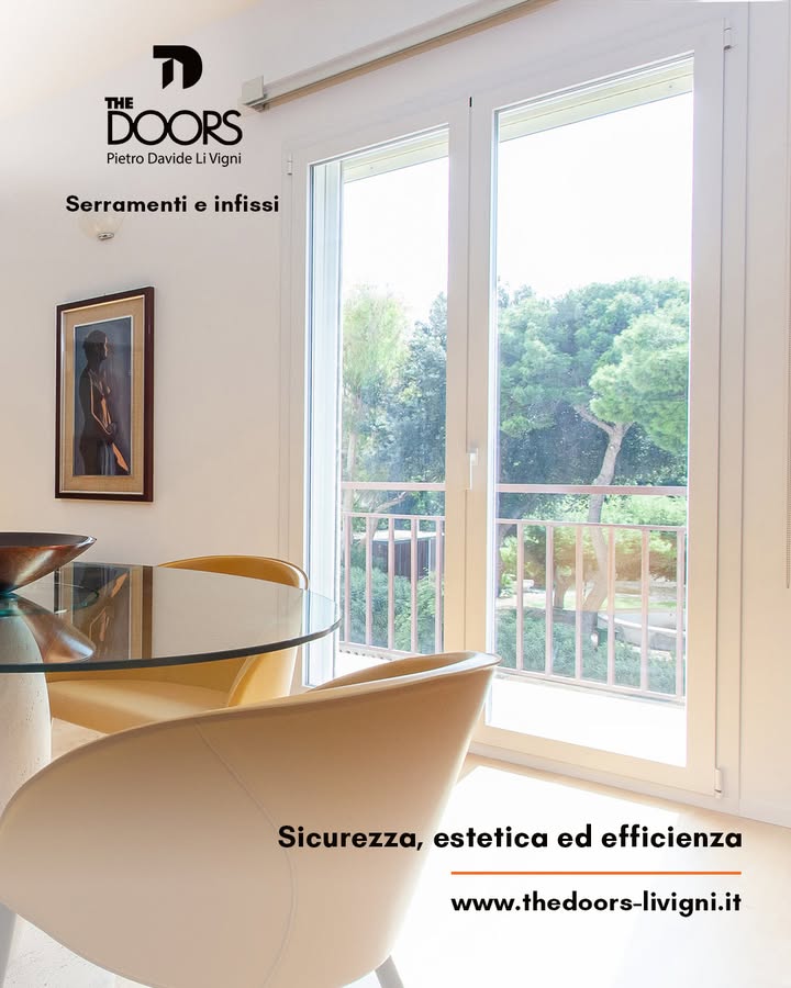 Sicurezza. Estetica. Efficienza.
Tre parole che per noi non sono solo